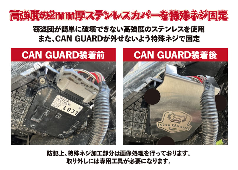 ランドクルーザー250系専用【CAN GUARD】 -CANガード- CANインベーダー