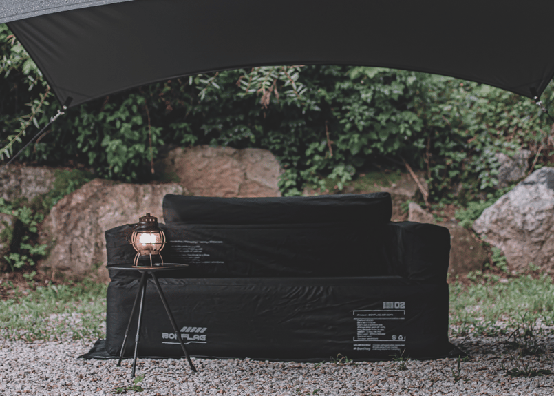 BONFLAG TACTICAL Air Bed 2P ダブルベッド ブラック Tactical Air Bed