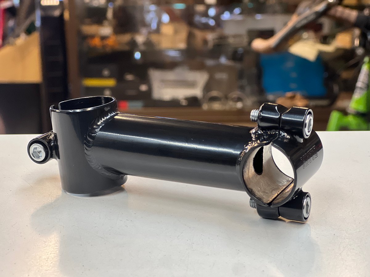 ニットーNITTO FW36VANアルミ ステム ブラック NITTO / FW-36 VAN STEM