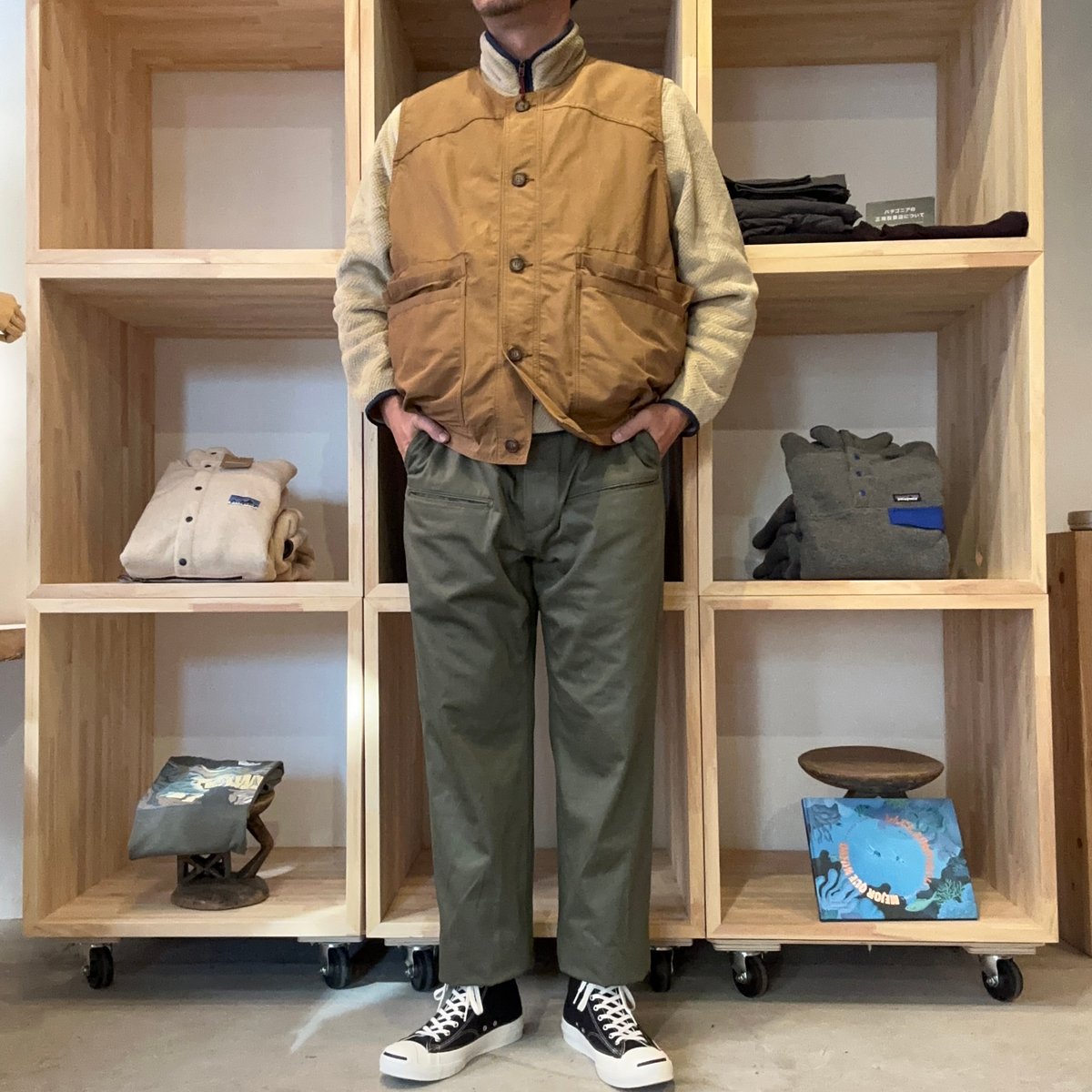 SASSAFRAS / OVERGROWN HIKER VEST(KHAKI) | weaver