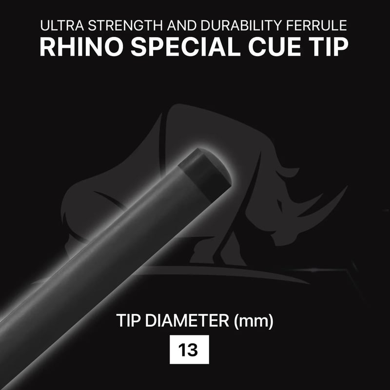 Rhino - 30インチ カーボンファイバー ブレイクシャフト 3/8-8