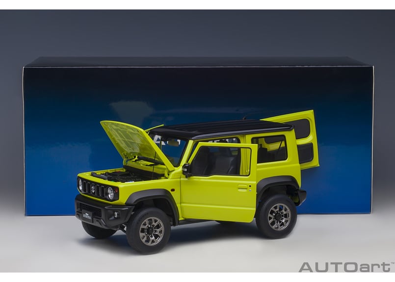 AUTOart 1/18 スズキ ジムニー シエラ （JB74） （イエロー／ブラック