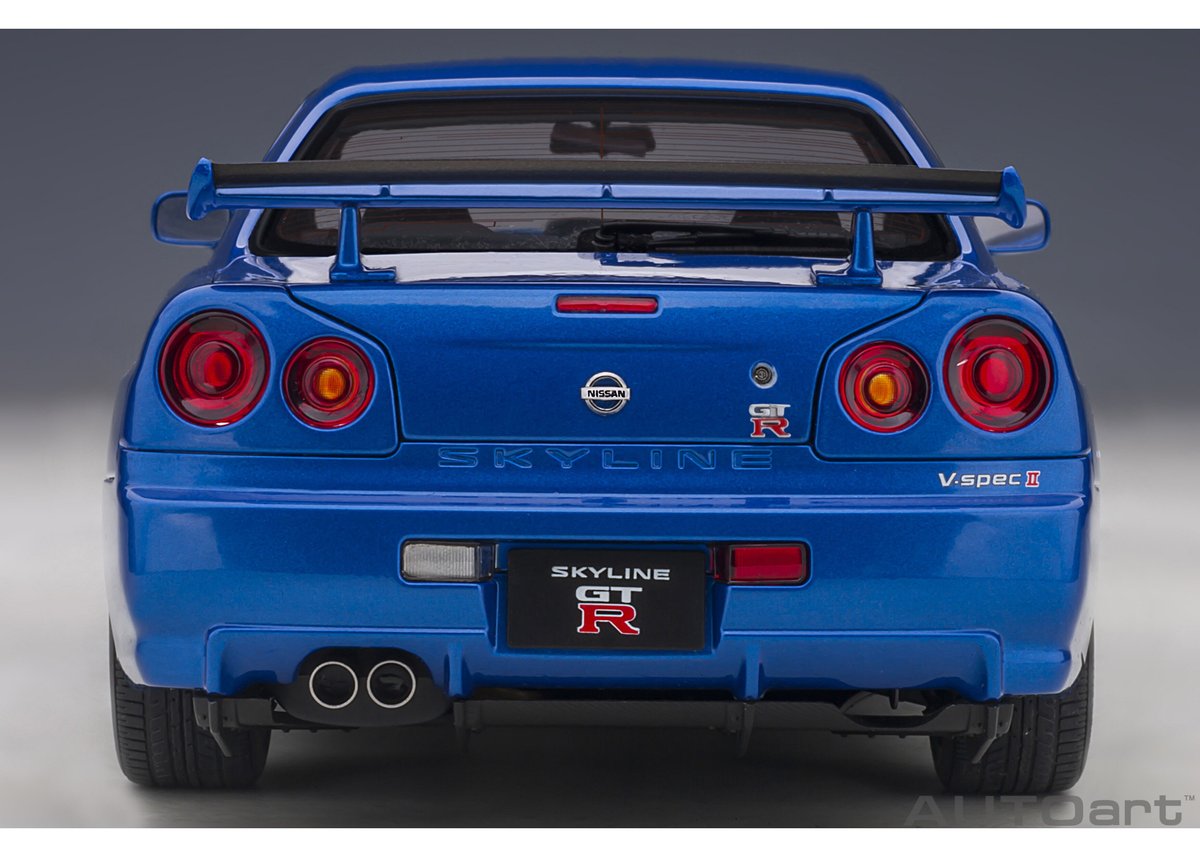 AUTOart 1/18 日産 スカイライン GT-R （R34） Vスペック II （ベイサ