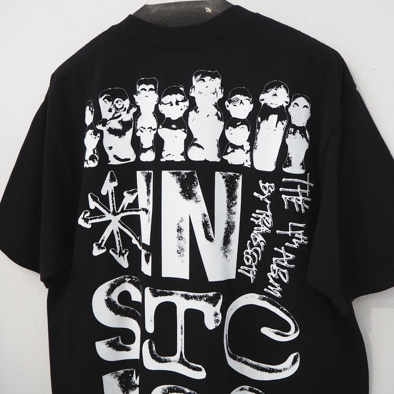 新品 L トラヴィススコット CACTUS JACK UTOPIA フェイス Tシャツ 黒 ブ