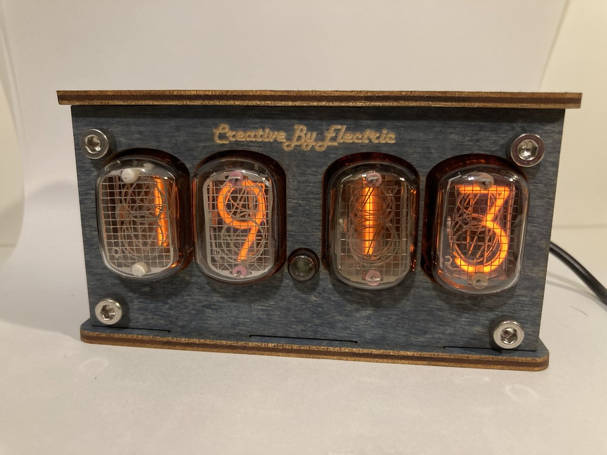 ニキシー管時計 IN-12 4チューブ | Nixie Tube+