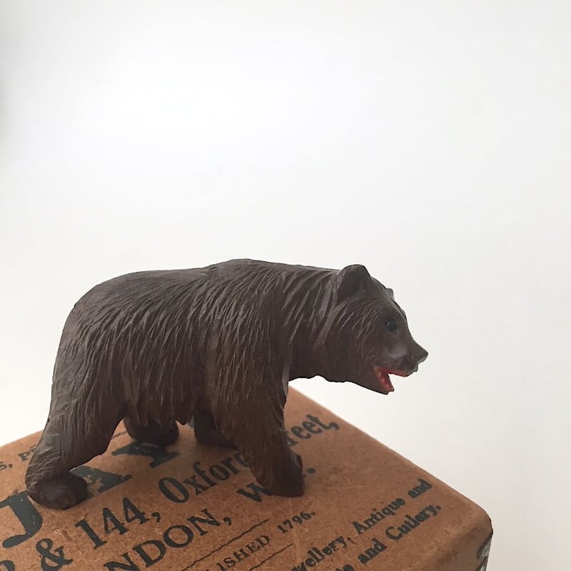 wooden bear アンティーク木くま スイス 木熊 | cocon