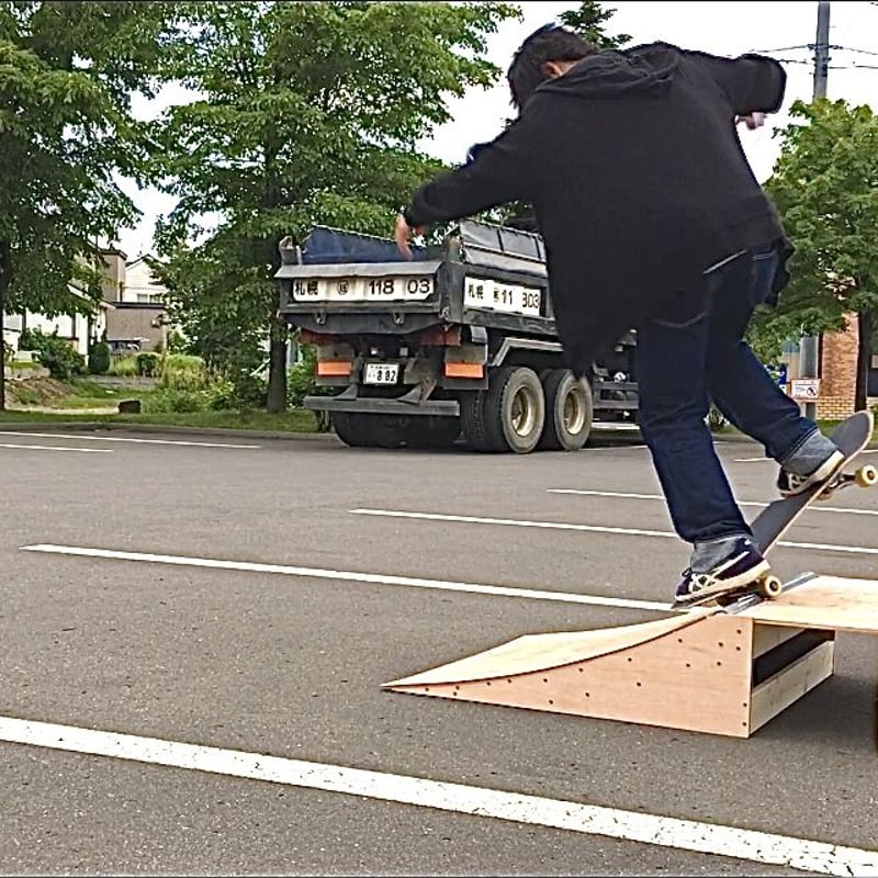 スケボー ランプ 組み立てキットSサイズ 2台 | スケボー ミニランプ の