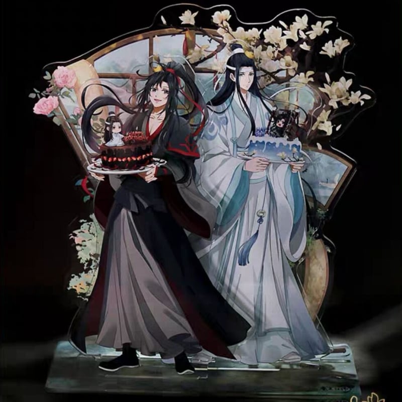 魔道祖師 Theキャラ カフェ アクリルブロック 藍忘機 BD 2024 ラジドラ