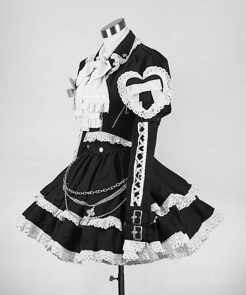 ハートクロップライダース》 BLACK | HIDOLATRAL THEODOL