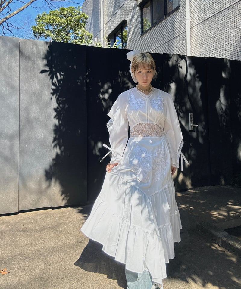 FUMIE TANAKA ビスチェ 白 ホワイト 新品タグつき 25SS】FUMIE TANAKA