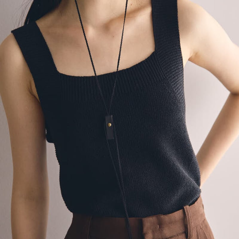 TODAYFUL トゥデイフル / LIFE's ライフズ / Square Knit Tan