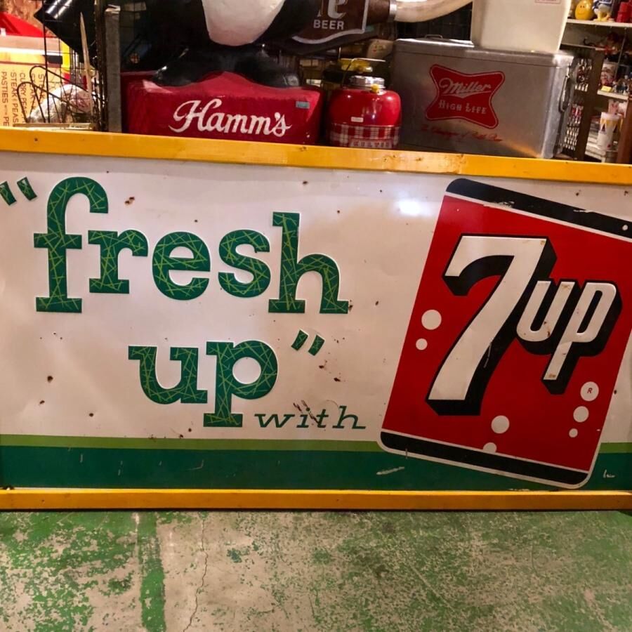 当時モノヴィンテージ 1960年代7UP 温度計世田谷ベース