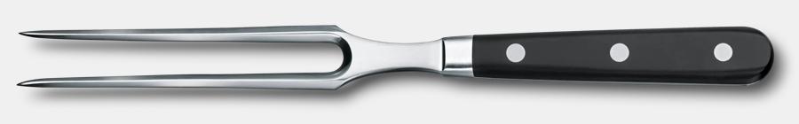 Victorinox グランメートル カービングフォーク, 15 cm ブラック