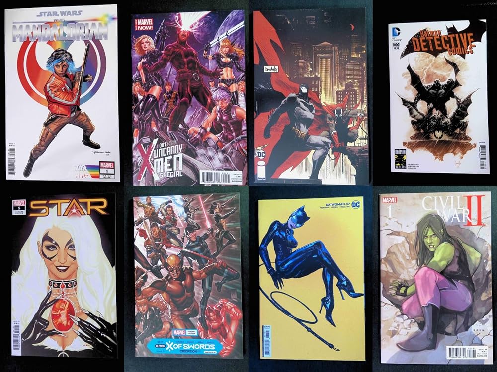 P and P Comics: Huge 100 Comic Book Lot-Marvel and India | Ubuy