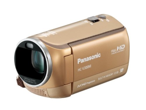 Panasonic Digital HDTV 38X V300 32GB Gold HC-V300M-C Japanese menu