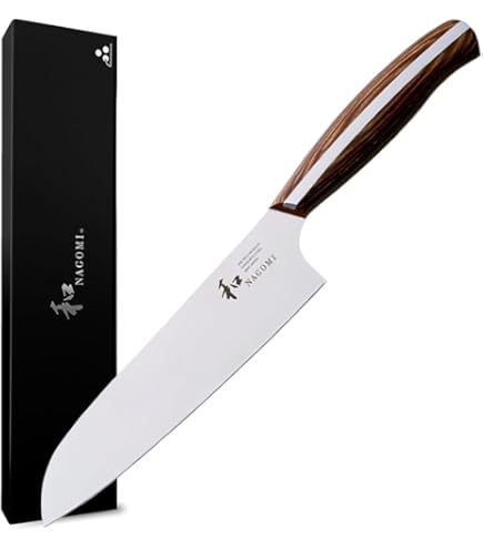 Amazon｜よこやま 燕人の匠 ダマスカス包丁 霞流し 三徳包丁 170mm ETK
