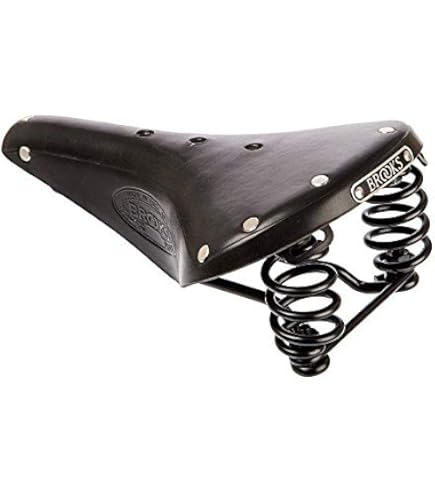 Amazon | BROOKS(ブルックス) レザーサドル 大型スプリング使用シティ