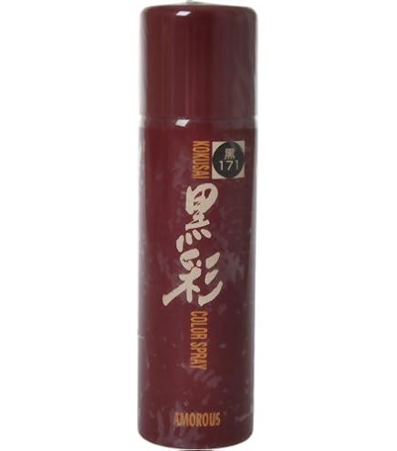 Amazon | アモロス黒彩ボリュームアップスプレー黒(271)142ml