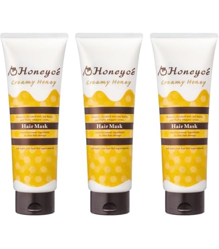 Amazon | ハニーチェ クリーミーハニー ヘアマスク 200g [はちみつ