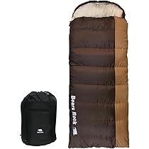 Amazon.co.jp: Bears Rock ベアーズロック -15度 寝袋 シュラフ キング