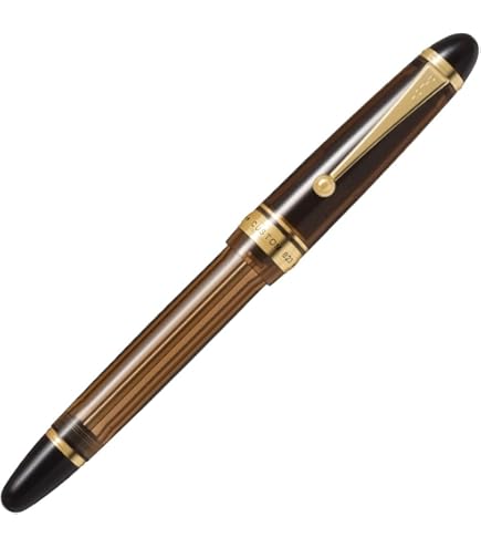 Amazon | PILOT 万年筆 マンネンヒツ カスタム743 B M ブラック