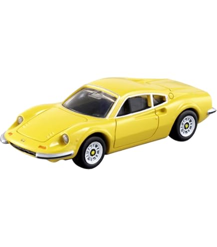 Amazon | 京商 1/43 フェラーリ Dino 246 GT 内装ベージュ ディーノ 赤