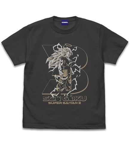 Amazon.co.jp: コスパ ドラゴンボールZ 超ゴジータ Tシャツ BLACK L