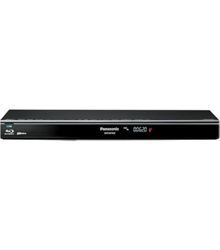 Amazon | パナソニック 500GB 1チューナー ブルーレイレコーダー