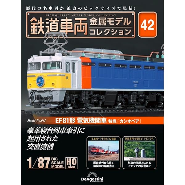 鉄道車両 金属モデルコレクション 26号 (EF65形1000番台 電気機関車