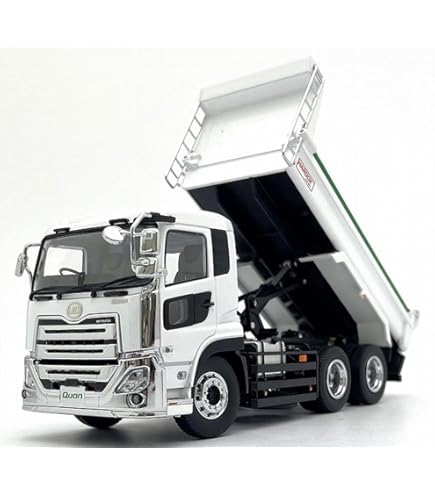 Amazon | いすゞ ギガ ミニカー トラック 白 ホワイト ISUZU GIGA 1/43