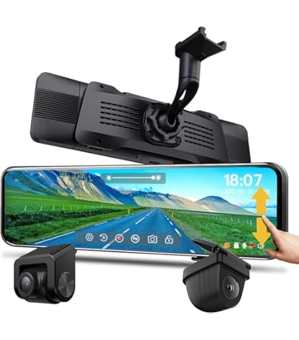 Amazon | （新型）12インチミラー型ドライブレコーダー本体 UR11X