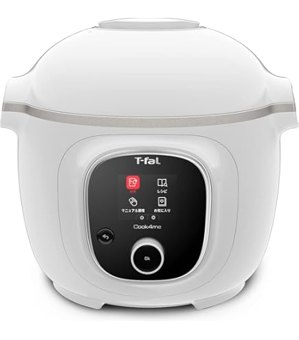 Amazon | ティファール ティファール コンパクト電気圧力鍋 ラクラ