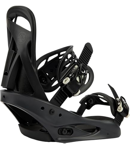 Amazon | BURTON Genesis メンズ スノーボードビンディング ブラック