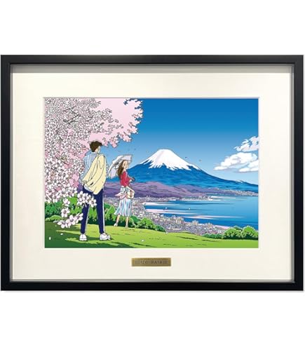 Amazon.co.jp: わたせせいぞう 版画（ジクレー） 「風の景色～ふたりの