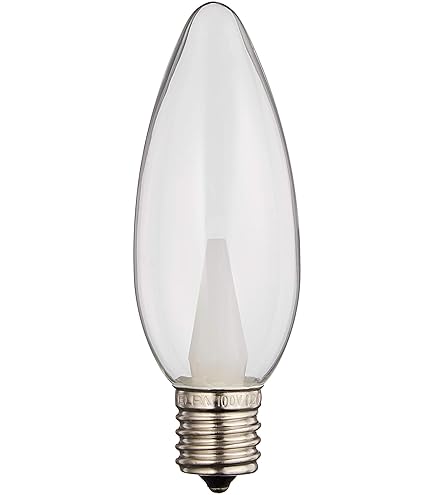 Amazon | ELPA エルパ LED電球シャンデリア形E17 昼光色 長寿命&省エネ