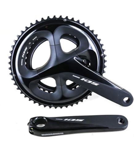 Amazon | SHIMANO 105 FC-R7100 クランクセット - 170mm 12速 52/36t