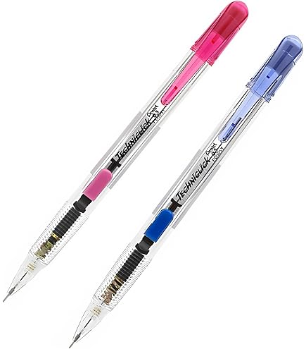 Amazon.co.jp: Techniclick シャープペンシル 0.5mm PD105T ブルー (5