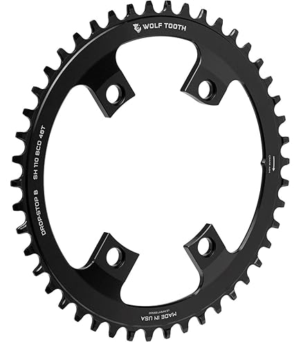 Amazon | ウルフトゥース(Wolf Tooth) 110 BCD 4 Bolt Chainring for