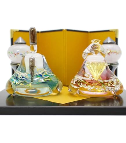 Amazon | ガラスのお雛様 華雛（はなびな） glass calico グラス