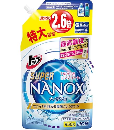 さーちゃん】スーパーナノックス 詰め替え 1230g さーちゃん】スーパー