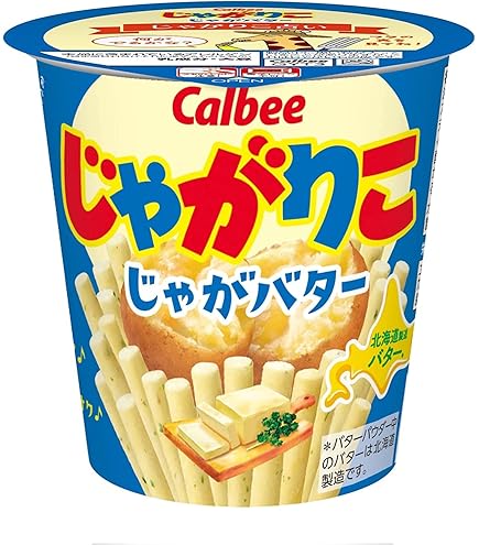 Amazon.co.jp: Calbee Jagariko Salad, 2.0 oz (57 g) x 12 Pieces