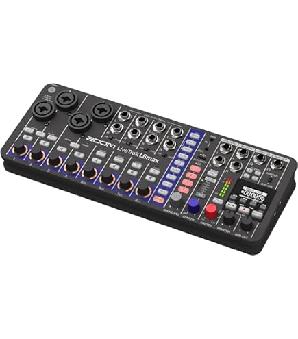 Amazon | Zoom LiveTrak L-12 - 12チャンネルデジタルミキサー&マルチ