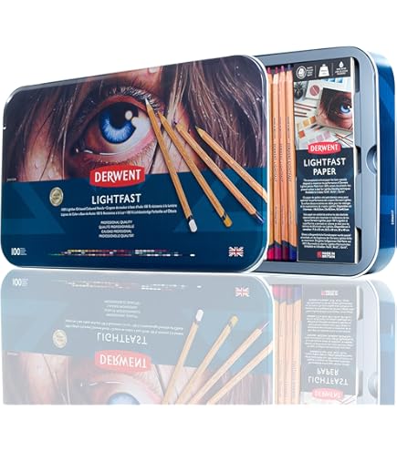 Amazon | Derwent 72 Pastel Pencil Metal Tin Set by Derwent