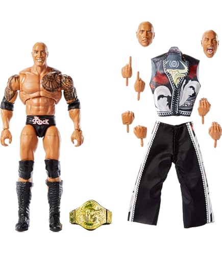 Amazon.co.jp: WWE Elite Legends コレクション アクションフィギュア