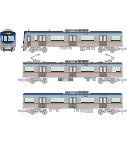 Amazon | マイクロエース Nゲージ 京成3050形 8両セット A6474 鉄道