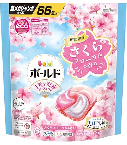 Amazon.co.jp: ボールド ジェルボール4D ホワイトリリー&サボンの香り