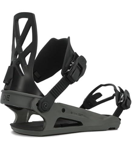 Amazon.com : Ride C-4 Mens Snowboard Bindings Black Sz L (10.5+)