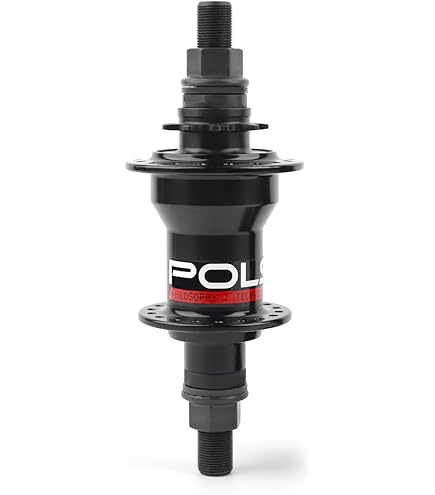 Amazon.com : POLSO RHD Rear BMX Hub Single Disc Drake Cassette