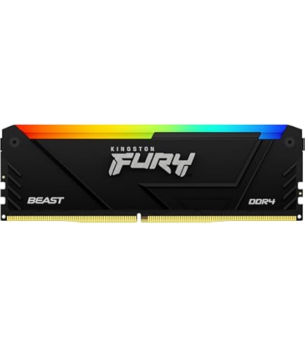 Kingston Fury Beast 8GB 3200MHz DDR4 CL16 Desktop Memory Single