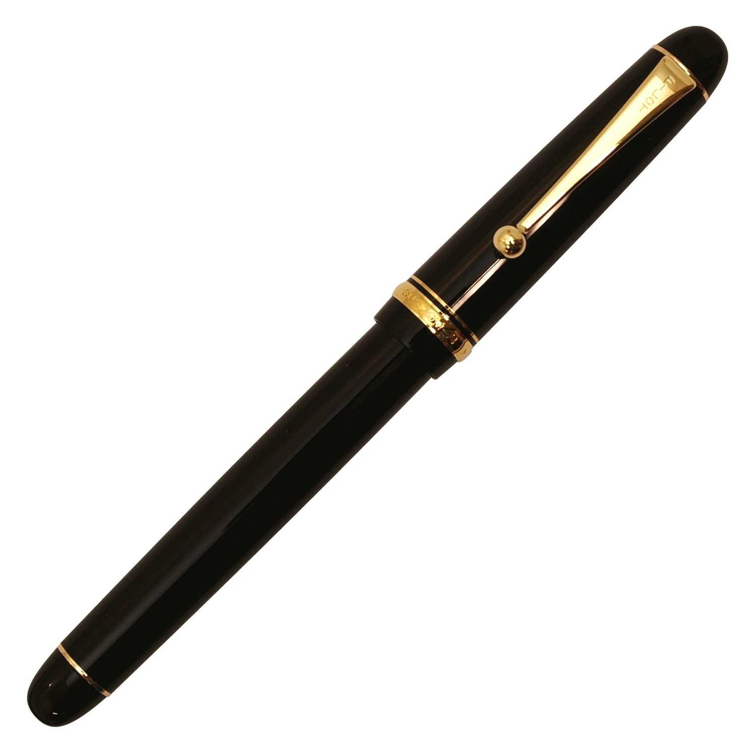 Pilot Custom 74 – Black GT with 14 Karat Gold Plated Medium Nib